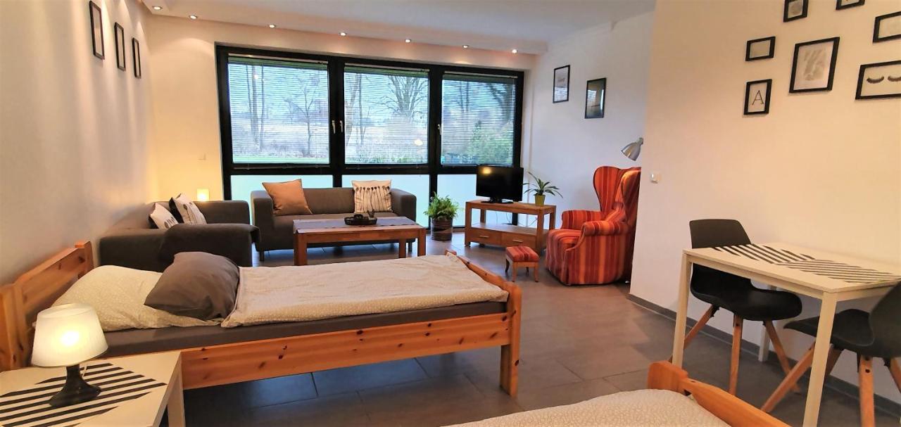 Ferienwohnung Pulvermuehlenteich 시베탈 외부 사진