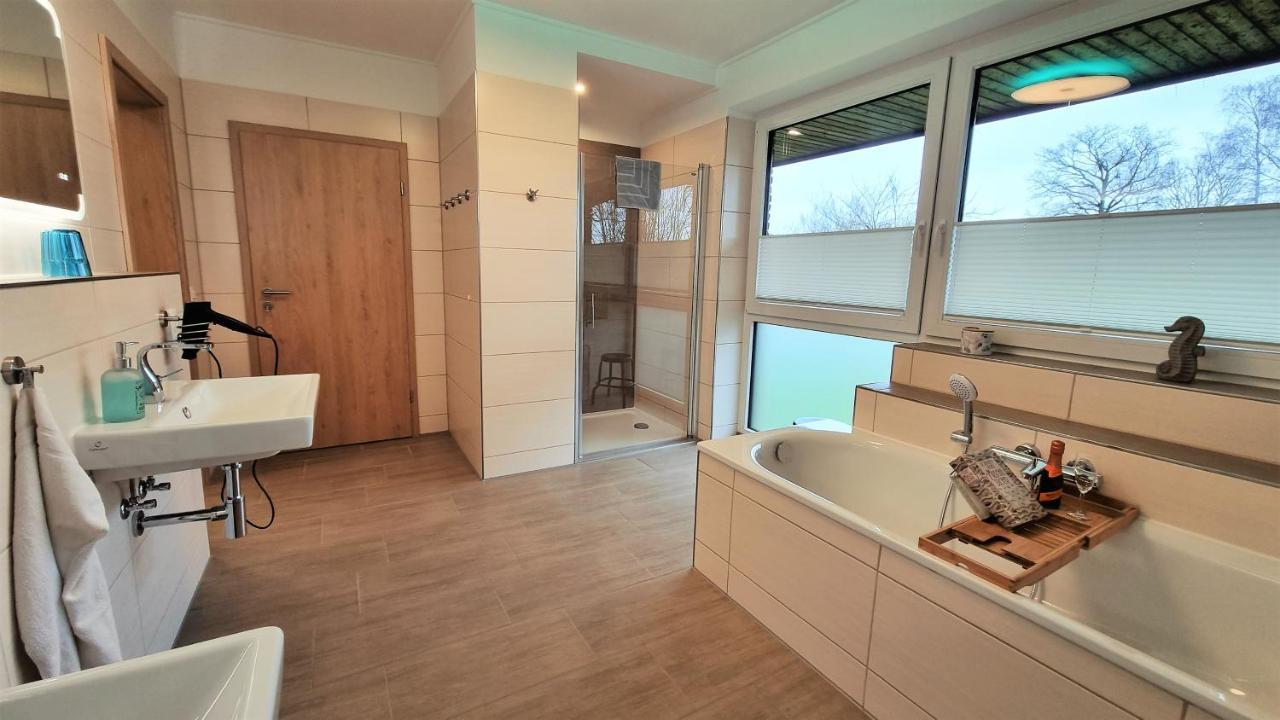 Ferienwohnung Pulvermuehlenteich 시베탈 외부 사진