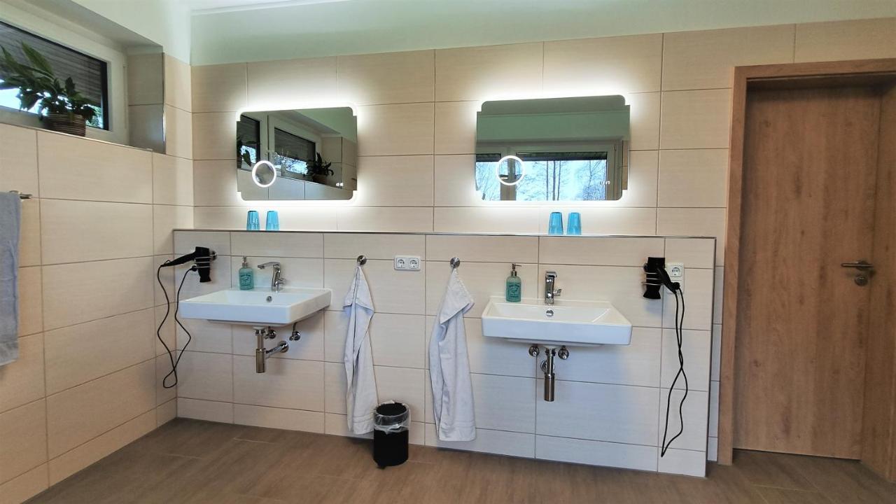 Ferienwohnung Pulvermuehlenteich 시베탈 외부 사진
